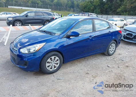 2017 Hyundai Accent Se z USA, uszkodzony, nr VIN KMHCT4AE3HU222991